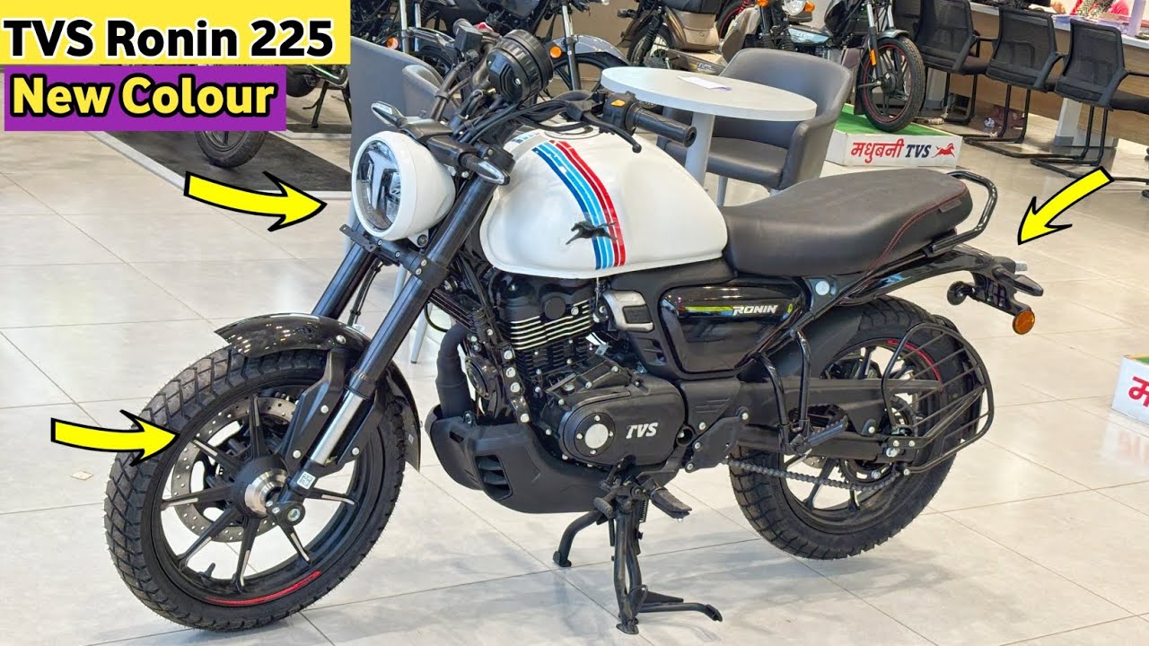 Lo gi Agaya New Tvs Ronin 225 Agonda White Edition Review 🏍️ Stylish and Powerful Bike