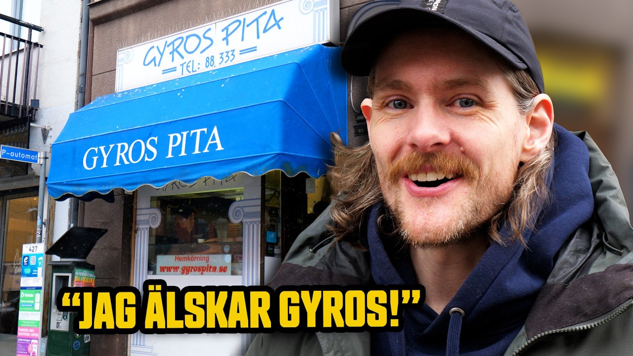 Legendariska Gyros Pita på Möllan i Malmö 🌯