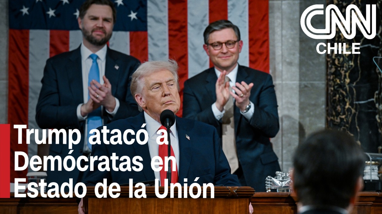 Donald Trump dio su primer discurso en el Estado de la Unión tras su regreso a la Casa Blanca