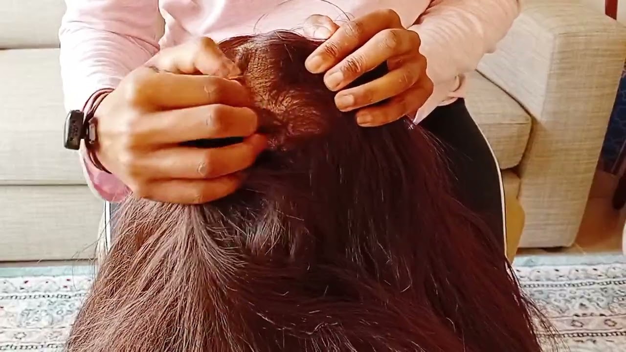 HEAD SCRATCHING ASMR/NO TALKING
