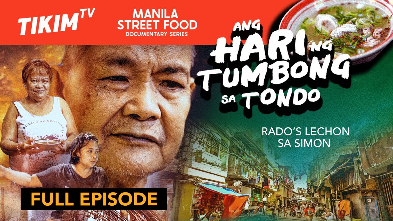 TUMBONG SOUP | FILIPINO STREET FOOD, Rado's Lechon sa Simon, Pigs Intestine Soup. TONDO MANILA