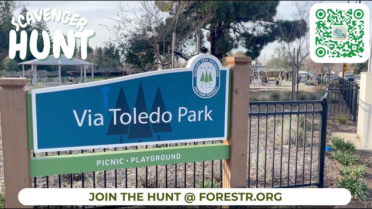 Via Toledo Park (Hayward/San Lorenzo, CA) — Scavenger Hunt QR Code & Community Park Tour