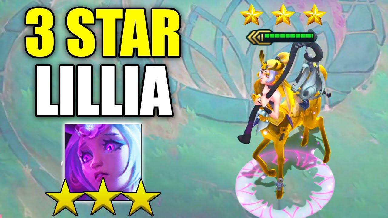 3 STAR LILLIA ⭐⭐⭐ Whole map sleeping! (Teamfight Tactics TFT Fates Set 4)
