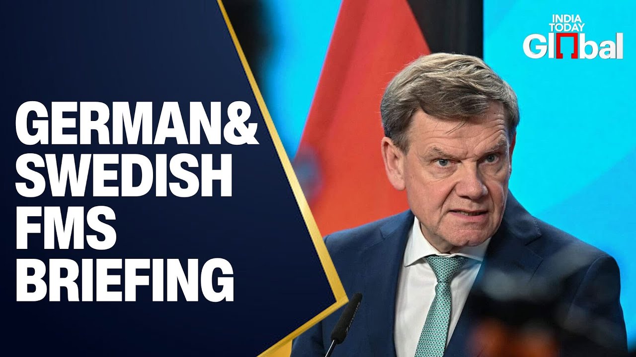 Berlin Press Briefing: German and Swedish Foreign Ministers