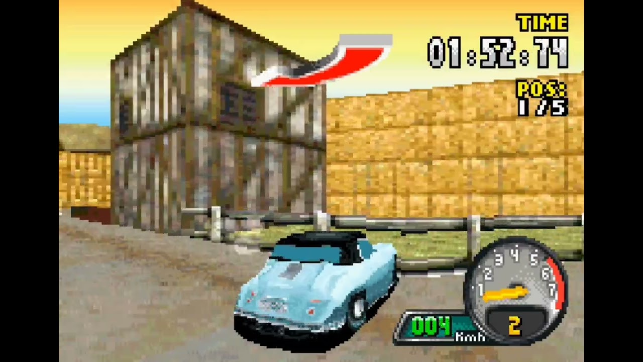 Need For Speed Porsche Unleashed (GBA) : Normandie (Porsche 356)