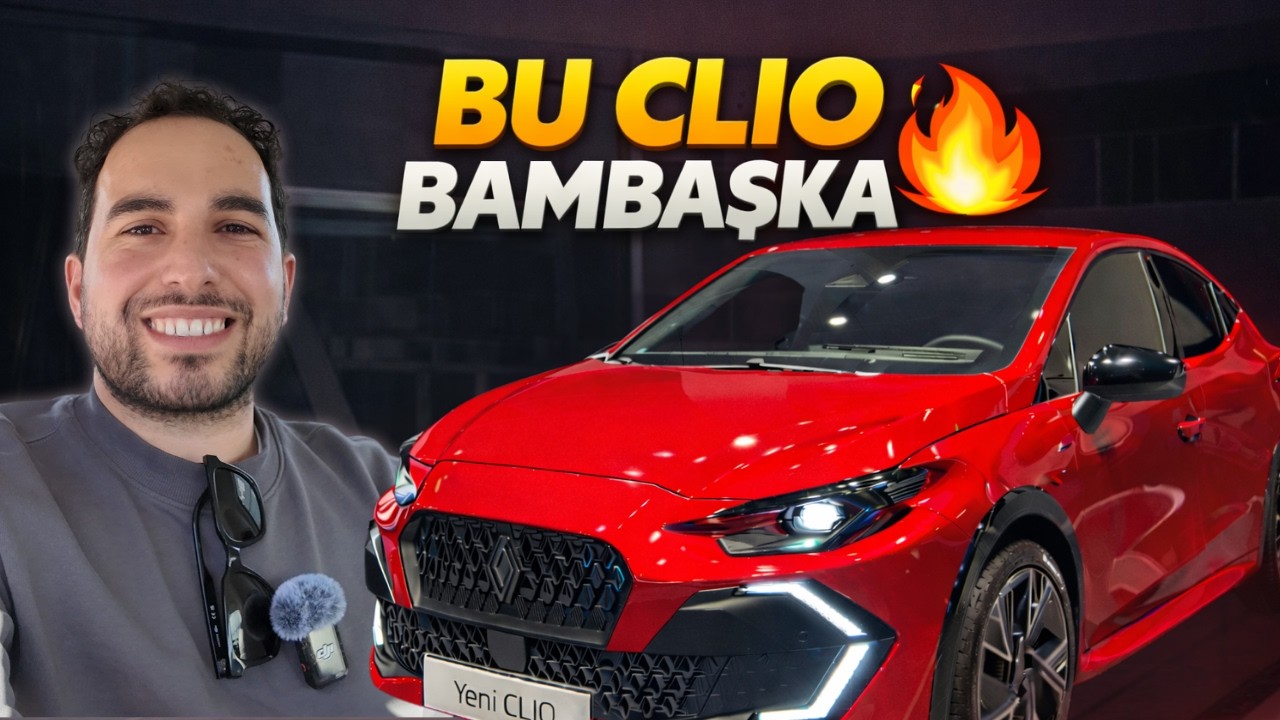 YENİ RENAULT CLIO 6 ESPRIT ALPINE TEST ETTİM! BU CLIO ÇOK DEĞİŞMİŞ 🔥