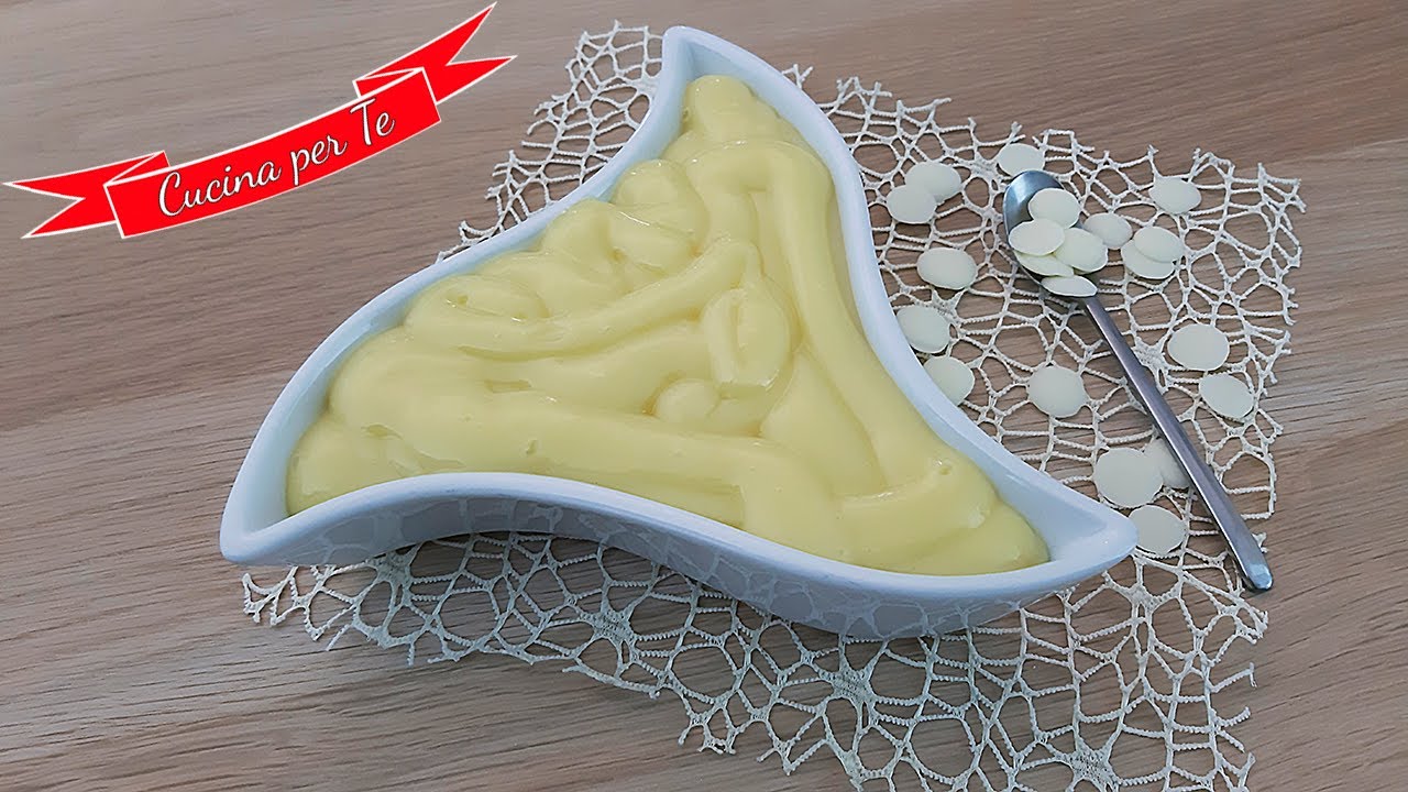 Crema Pasticcera al Cioccolato Bianco