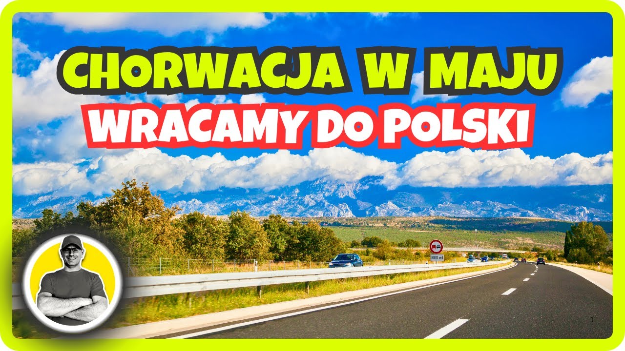 Jak wygląda trasa z Chorwacji w maju poza sezonem. #4livetechtv #wakacje #chorwacja