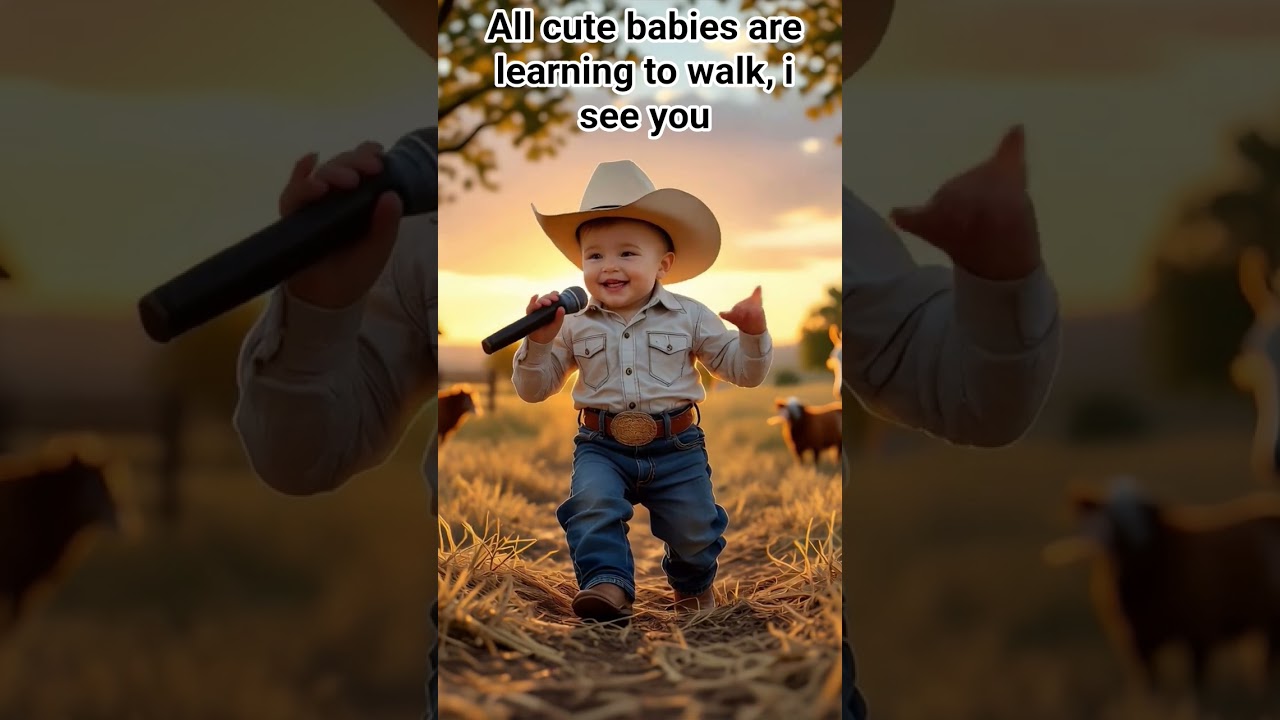 Country Baby Song by Mystery Country Singer Walking Baby Relaxing Lullaby & Kids Music