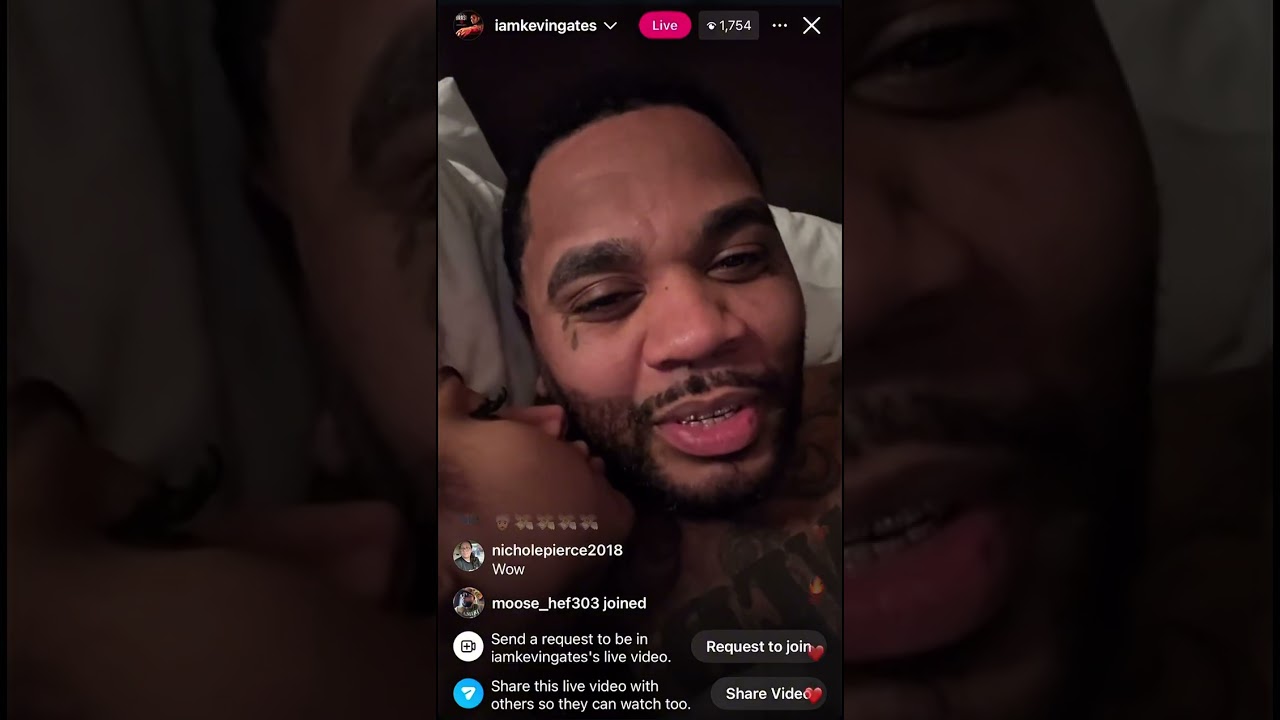 Kevin Gates IG Live &bull; The World Want Me To Be Miserable, Yall Wanna See Me With Rasputia! 