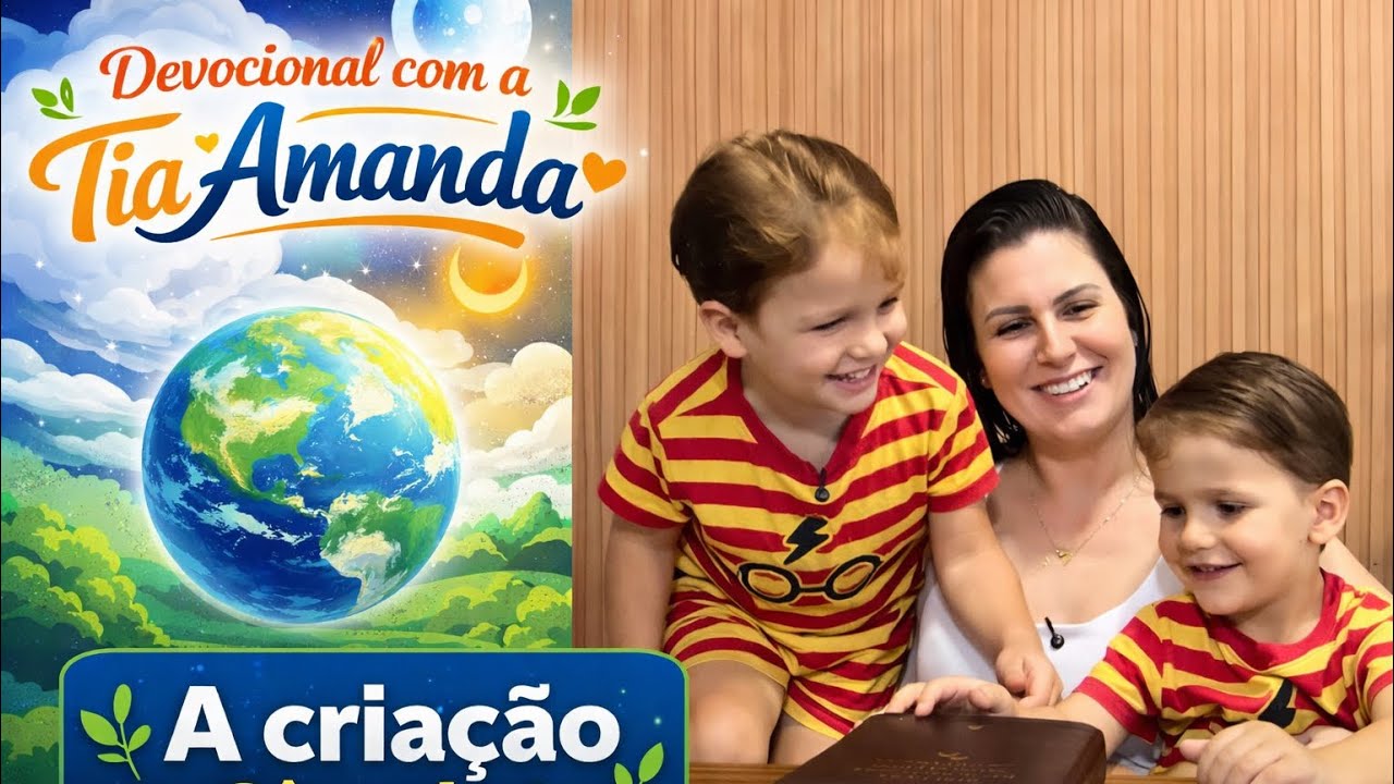 A CRIAÇÃO • Devocional Com A Tia Amanda | Ep 01