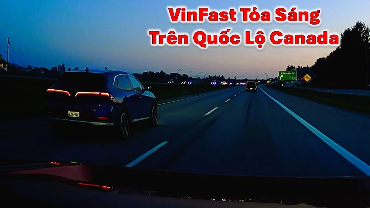 Gặp Gỡ Bất Ngờ: 2 Chiếc VinFast Song Hành Dưới Hoàng Hôn Canada  - TLM Góc Chia Sẻ