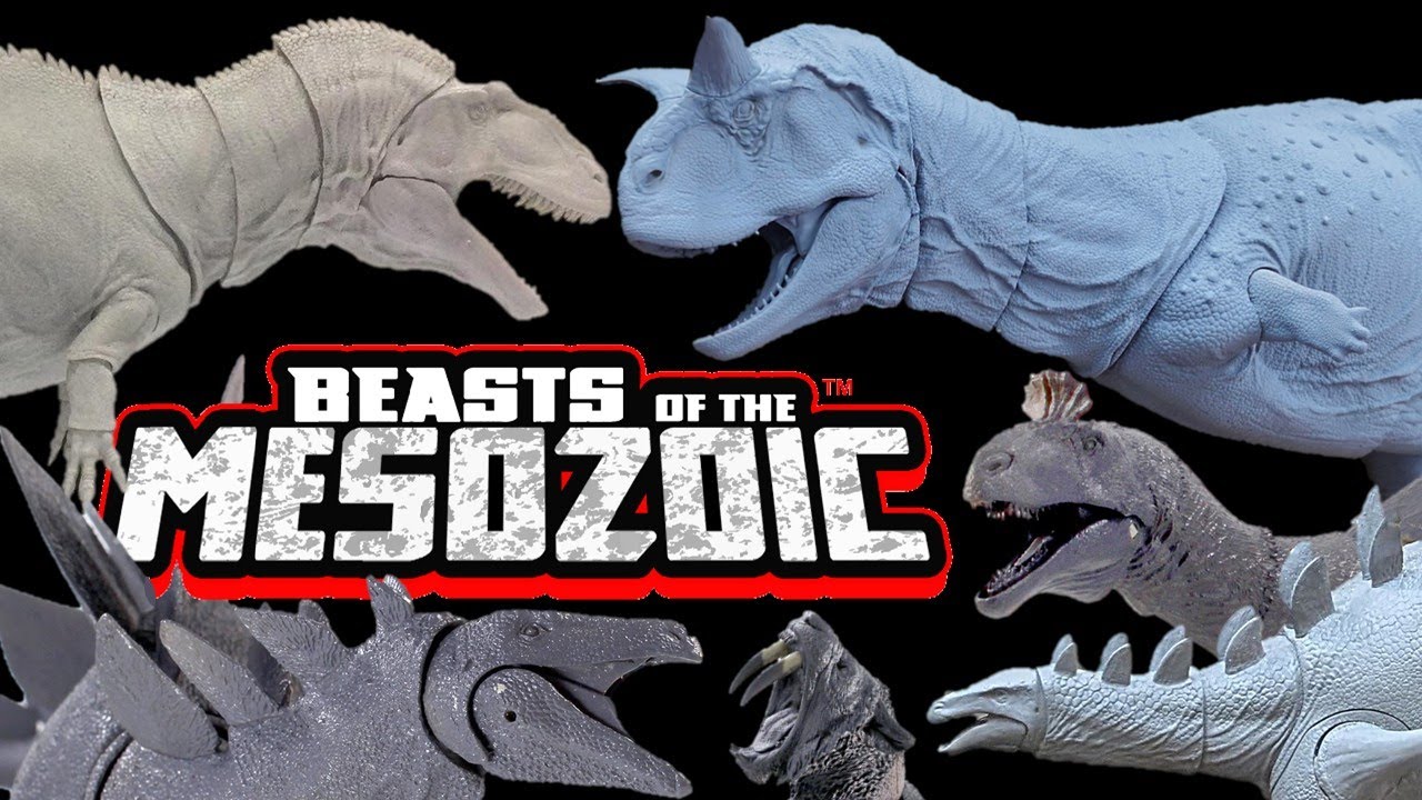 Beasts of the Mesozoic Carnotaurus Acrocanthosaurus Kentrosaurus Cryolophosaurus stegosaurus