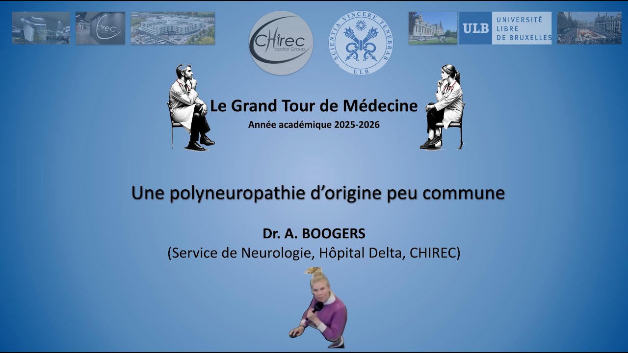 Une polyneuropathie d'origine peu commune