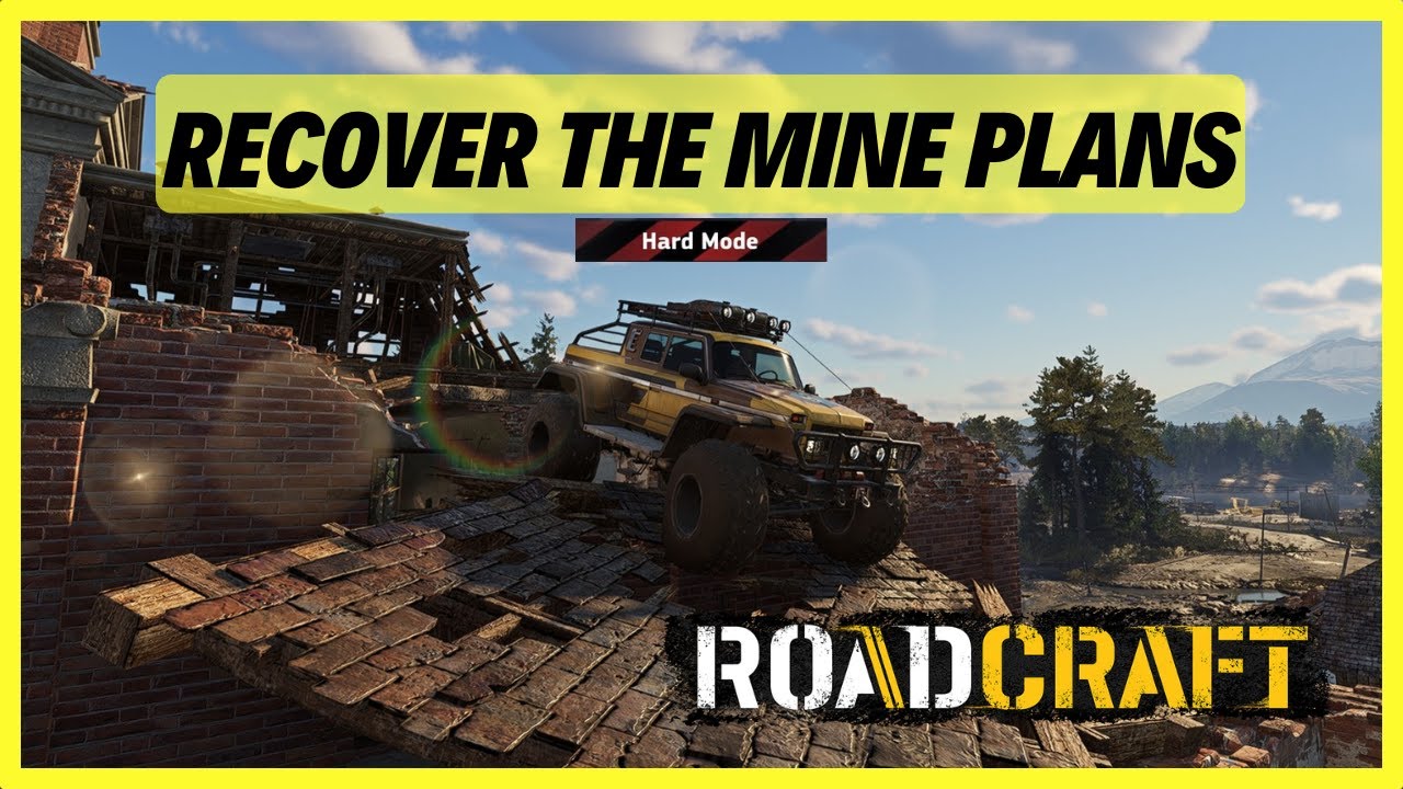 Roadcraft | Recover the Mine Plans from the Flooded Village | Sunken | HARD MODE