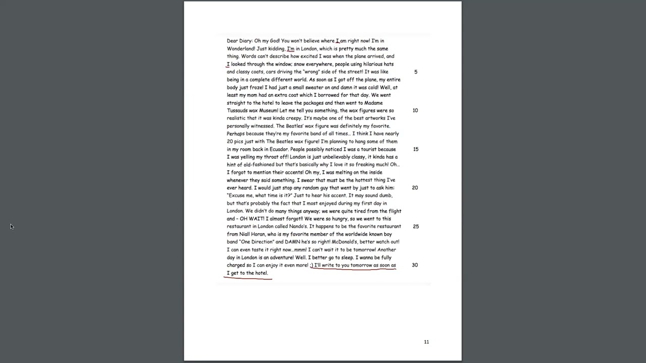 English B - Text Types Flash Review