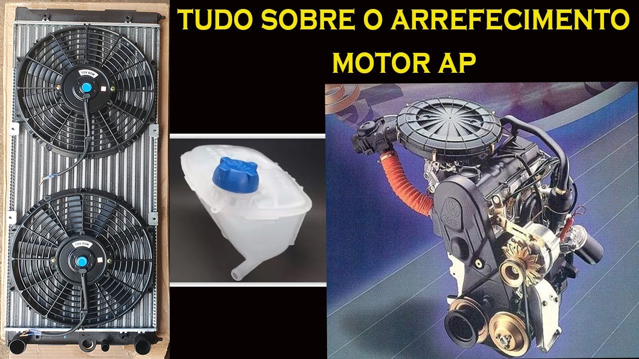 COMO FUNCIONA O SISTEMA DE ARREFECIMENTO MOTOR AP ( REFRIGERADO A ÁGUA ) SAGA DA VARIANT (PARTE 70)
