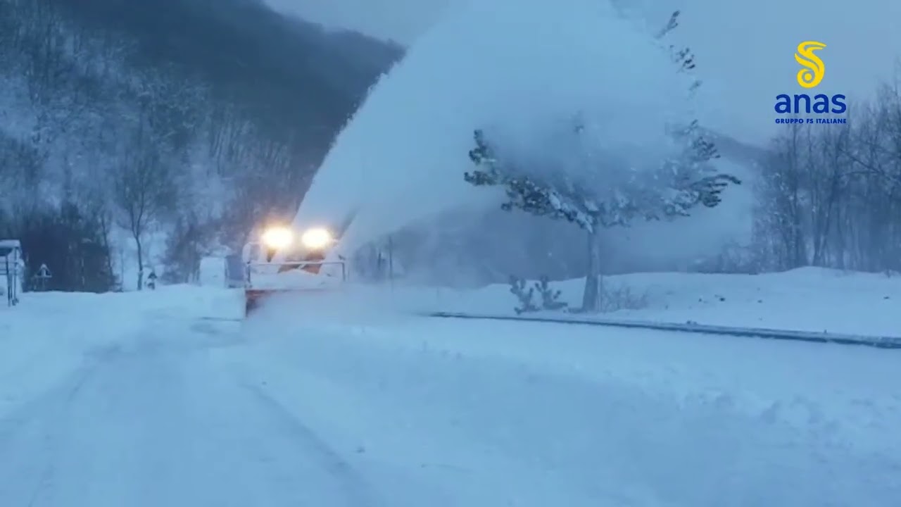 Piano neve Anas 2025-2026: pronta la task force