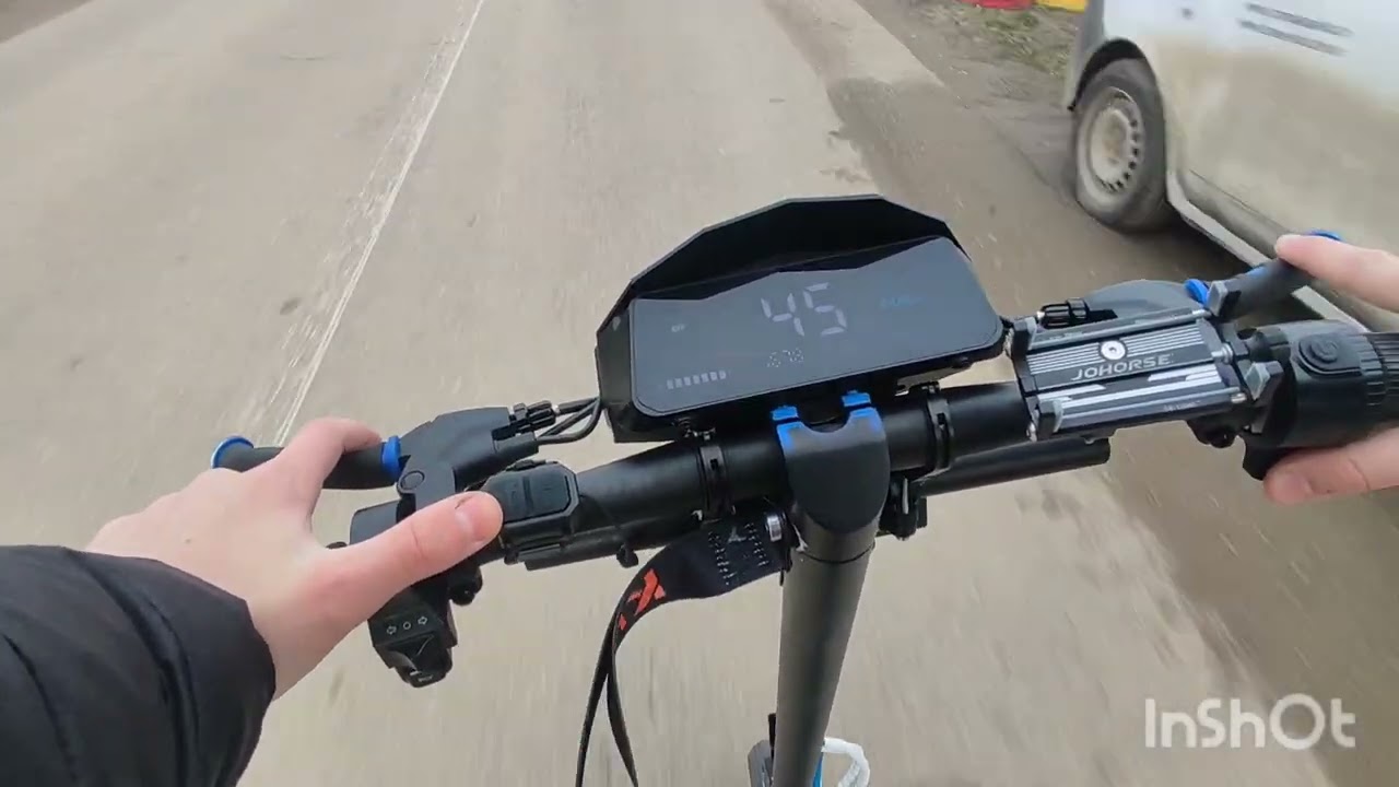 Just riding my g2 and testing the range on race mode! 