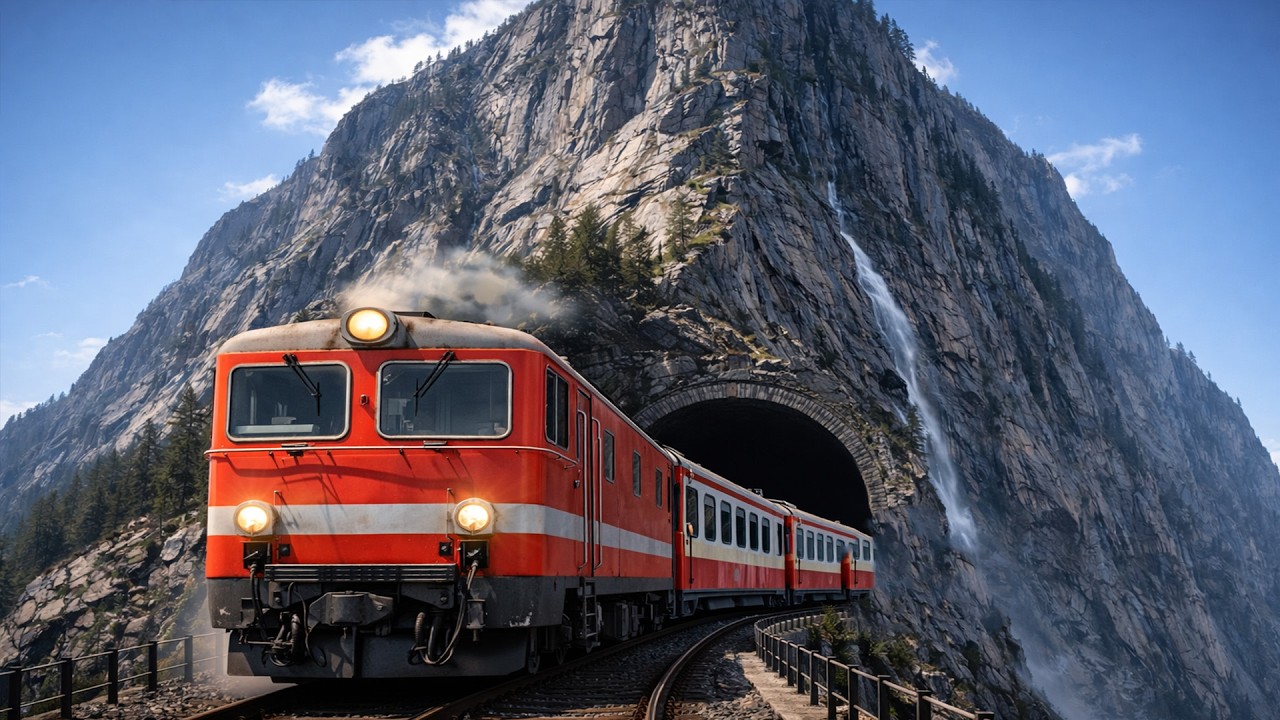 15 Railways Built Through Nearly Impossible Mountains