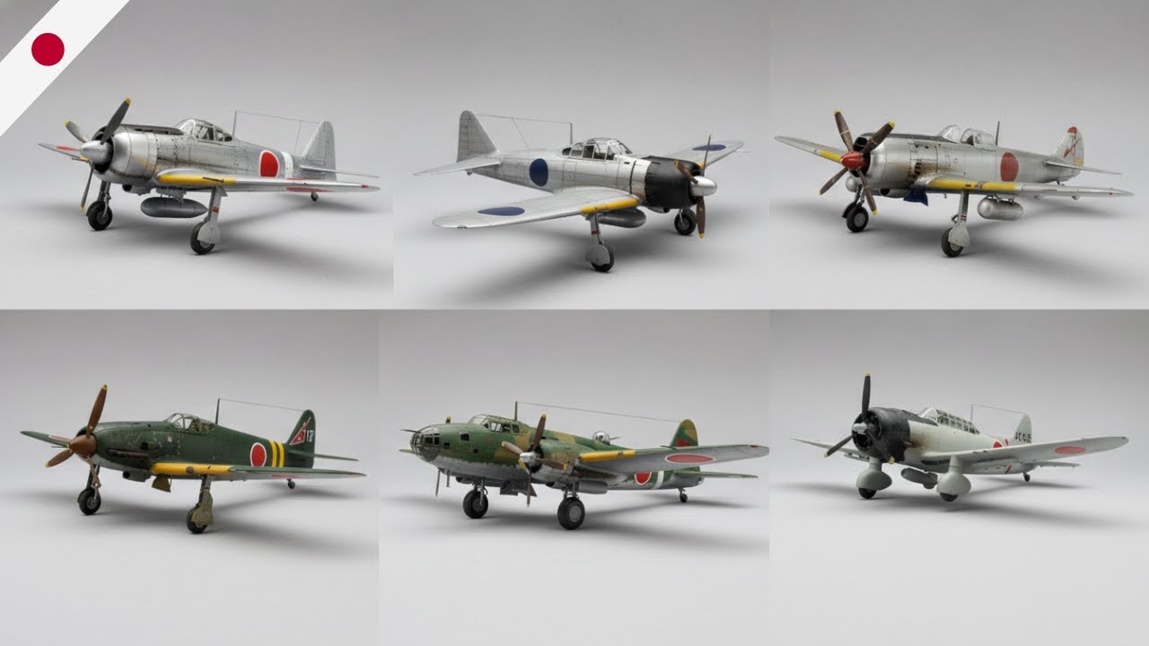 Every Strong Japanese Aircraft Used in WWII #ww2 