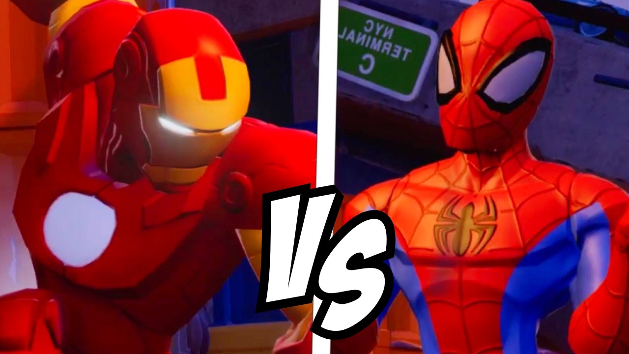 IRON MAN VS SPIDER-MAN! - Disney Infinity 3.0 Marvel Battlegrounds