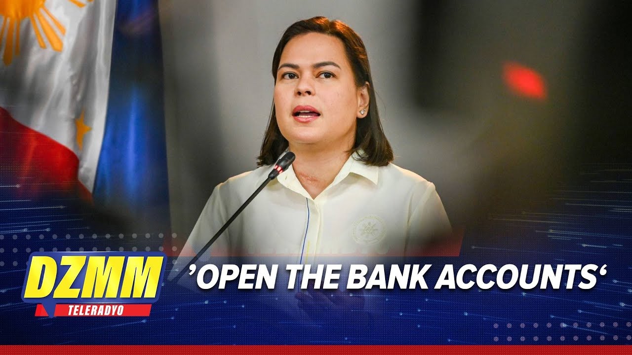 Impeach backer wants Sara Duterte bank accounts opened