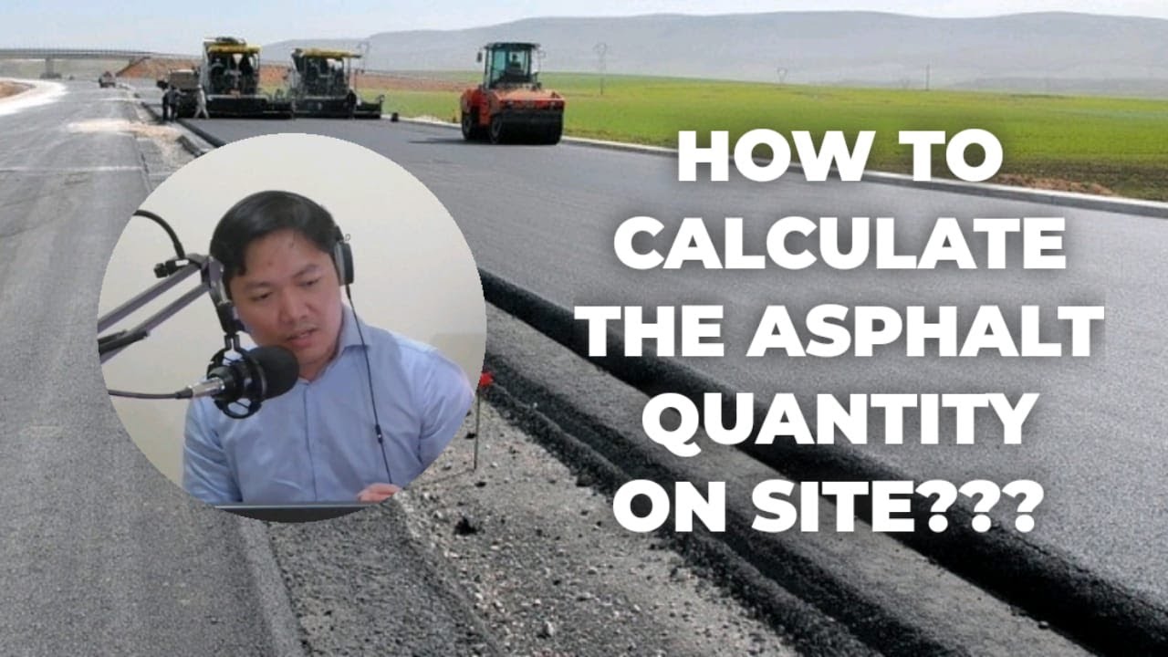 HOW TO CALCULATE THE ASPHALT QUANTITY AT SITE? | ENGR MARK CETV | #ASPHALT #ROADS #BASECOURSE