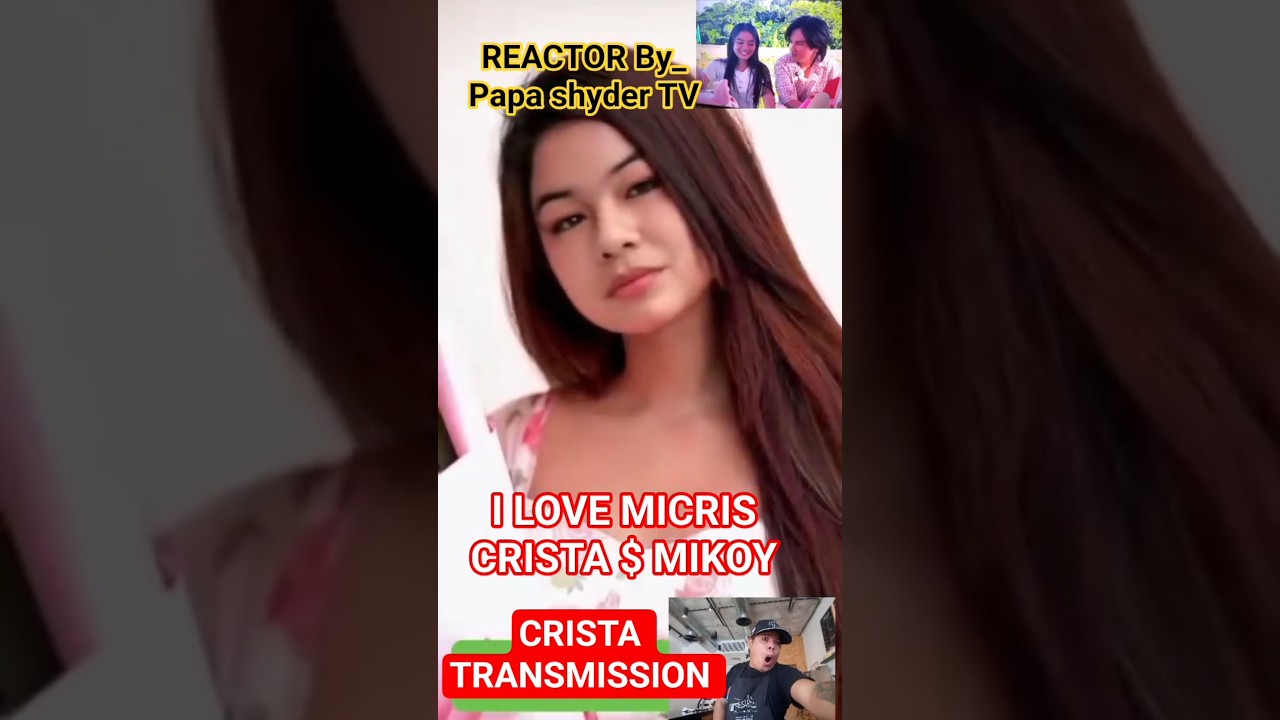 CRISTA TRANSFORMATION I LOVE MICRIS MIKOY CRISTA REACTOR PAP SHYDER TV #short #shorts