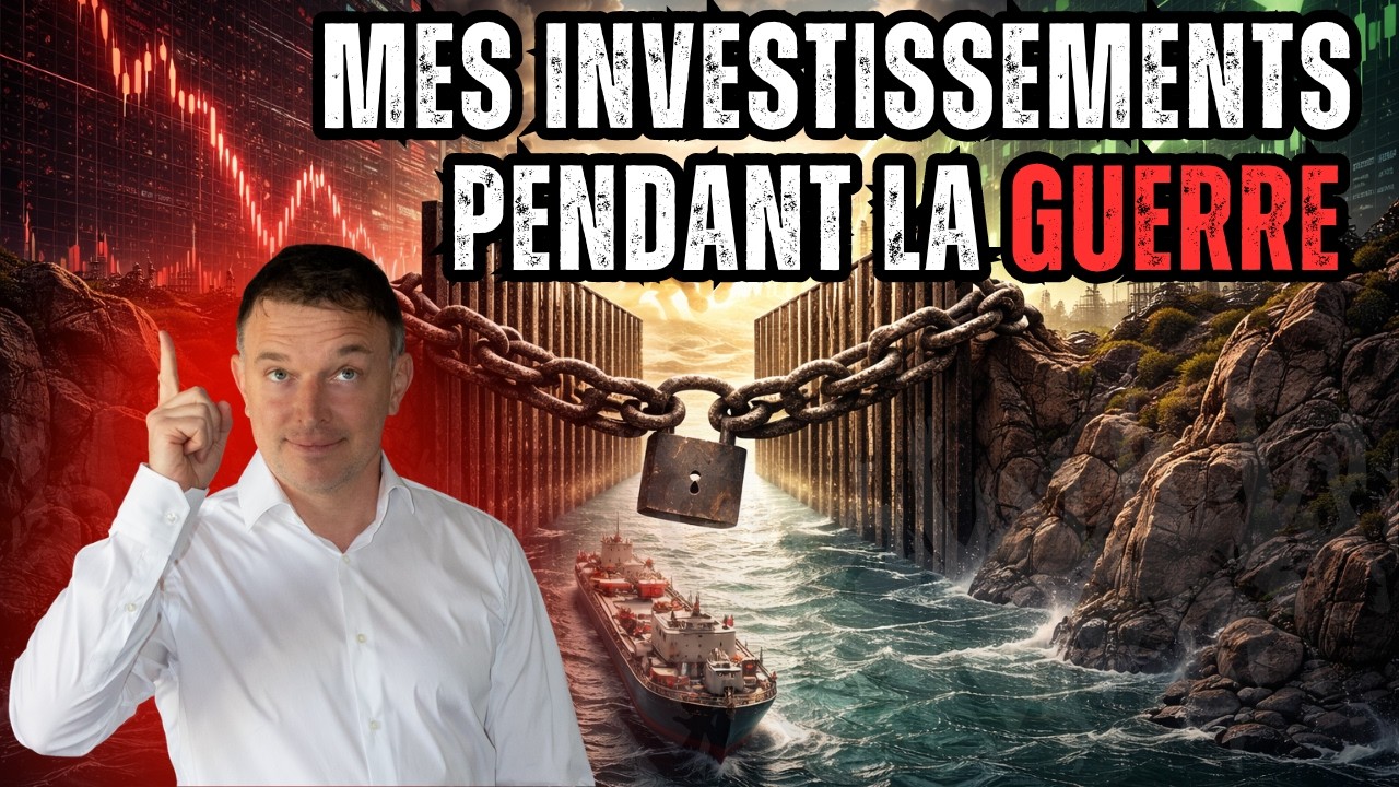 🛢️Comment gérer son portefeuille 📈 pendant la guerre en Iran et pétrole à 100$.