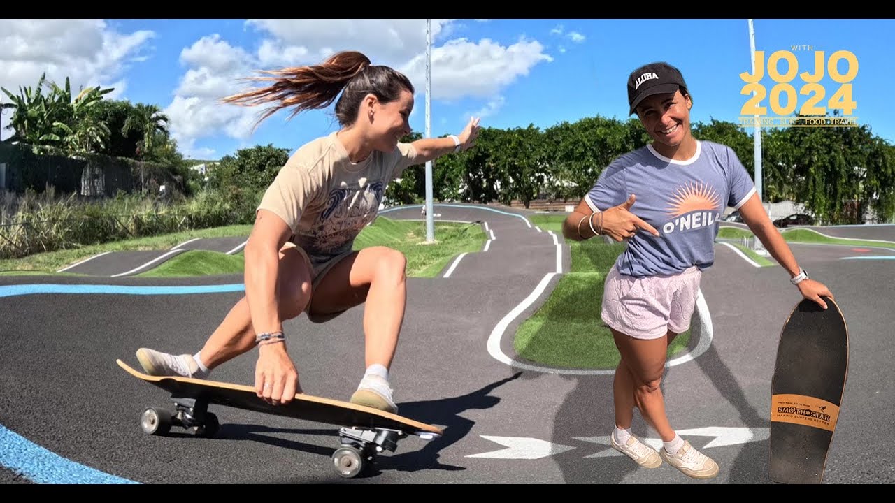 ONE TRAINING with JOHANNE DEFAY - Comment utiliser un surf skate pour progresser en surf