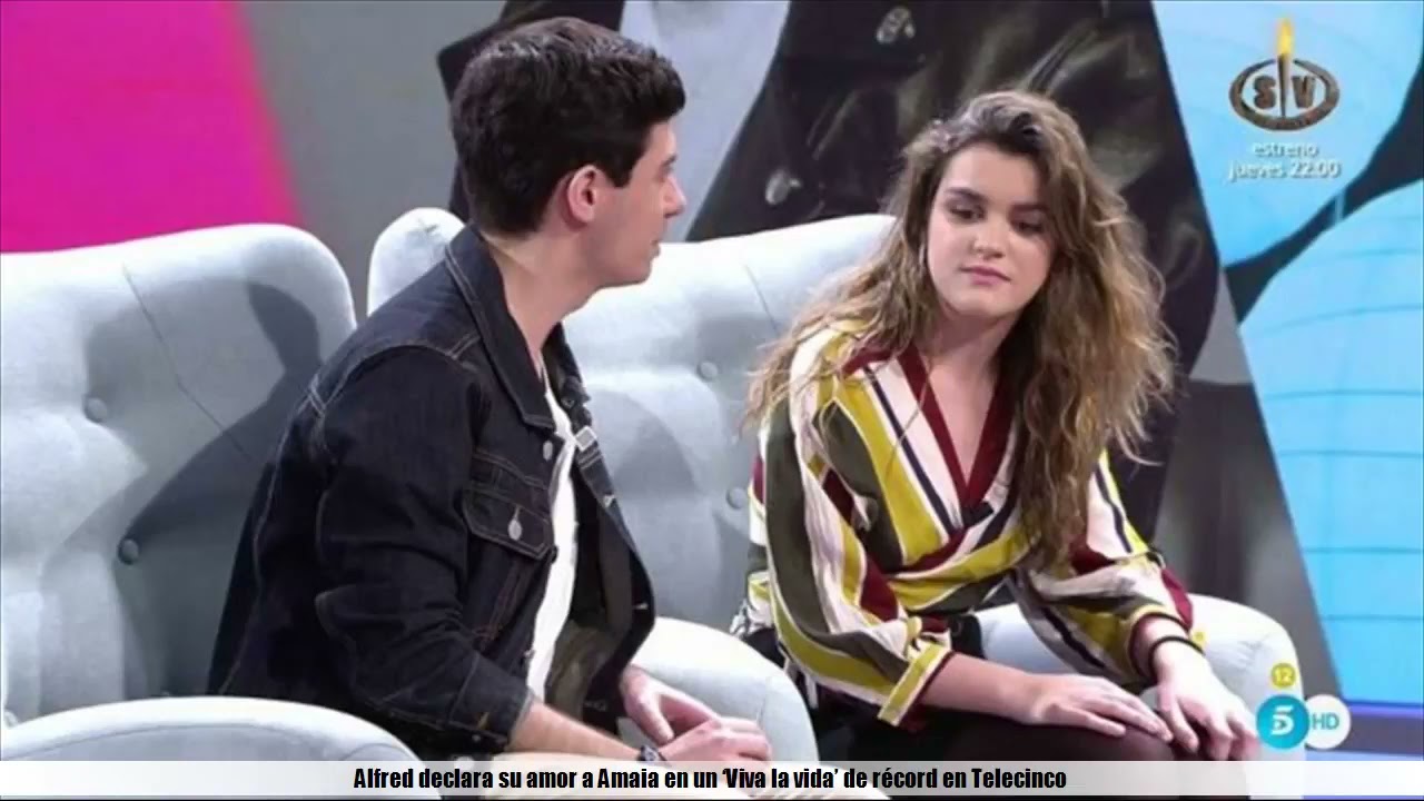 Amaia y Alfred en Telecinco