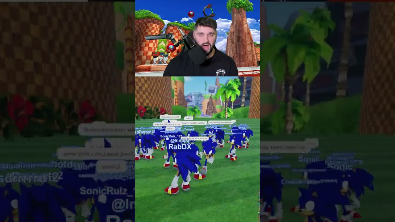 The BEST NEW 3D Sonic Roblox Game?!