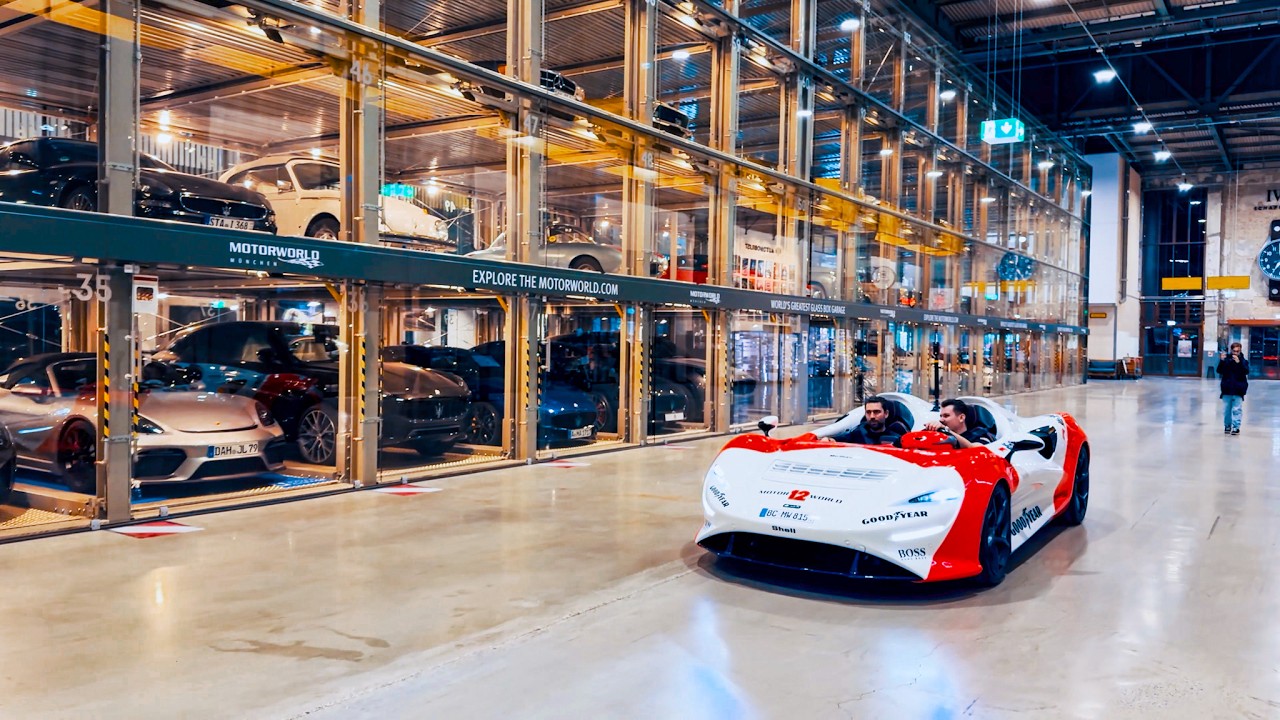 КРУПНЕЙШИЙ В МИРЕ ГАРАЖ СУПЕРКАРОВ НУЖНО ИССЛЕДОВАТЬ MCLAREN!