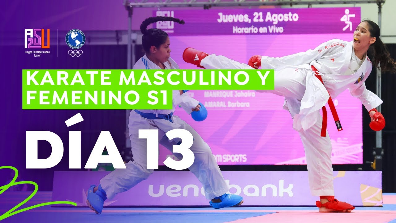 Karate - Competencias Masculino y Femenino S1 - Juegos Panamericanos Junior 2025