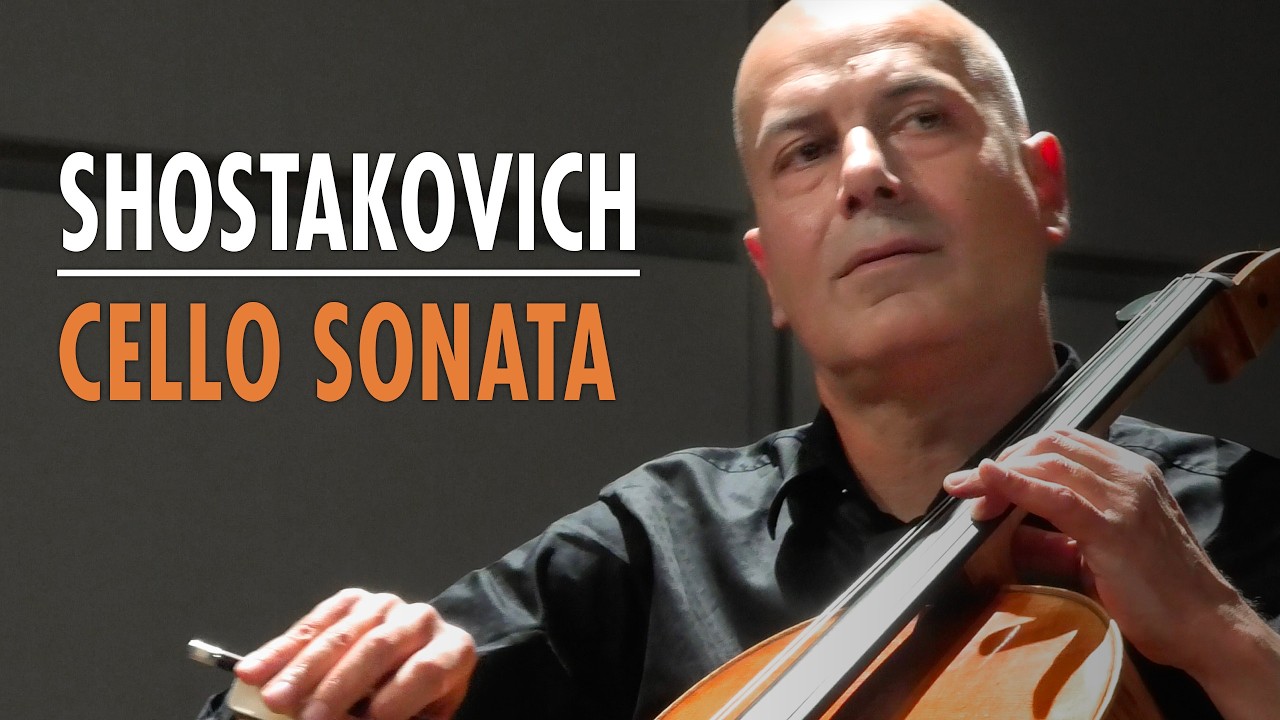 Shostakovich Sonata for Cello & Piano in D minor, Op.40