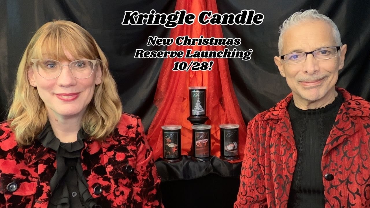 Новый рождественский запас свечей Kringle Candle поступит в продажу 28 октября!