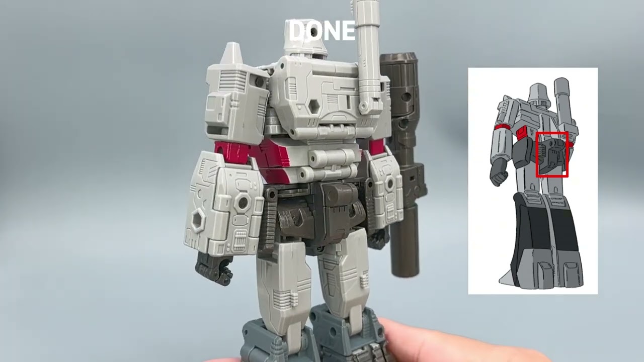 GOBETTER SS86 MEGATRON Cover plus upgrade kits    SS86威震天盖中盖配件包
