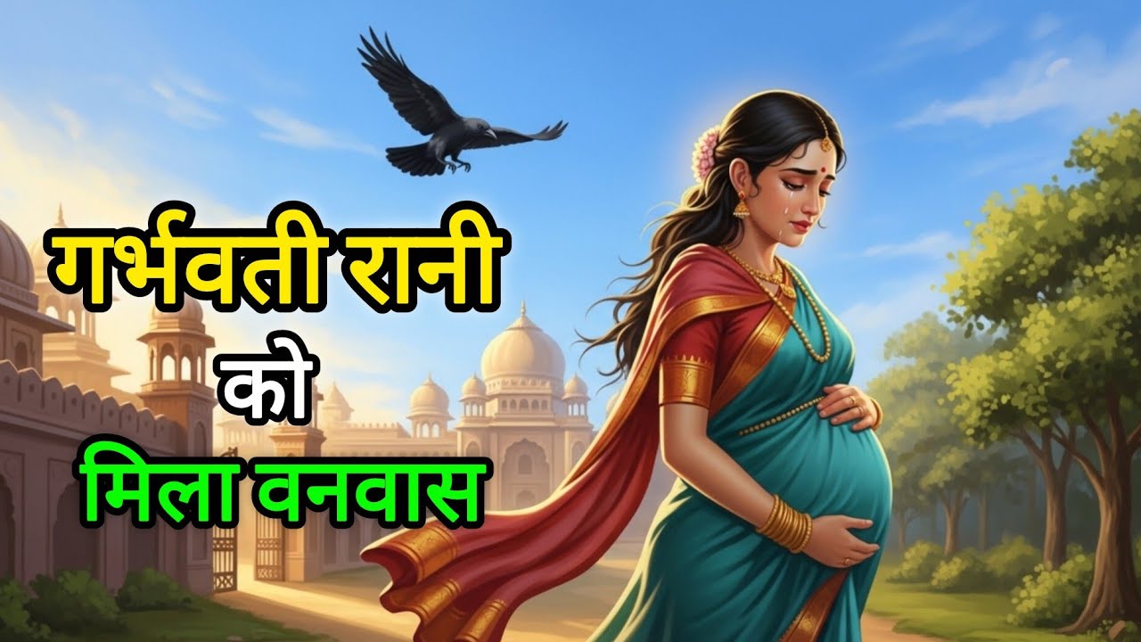 गर्भवती रानी को मिला वनवास, जब सच सामने आया तो राजा रो पड़ा। Moral Stories 