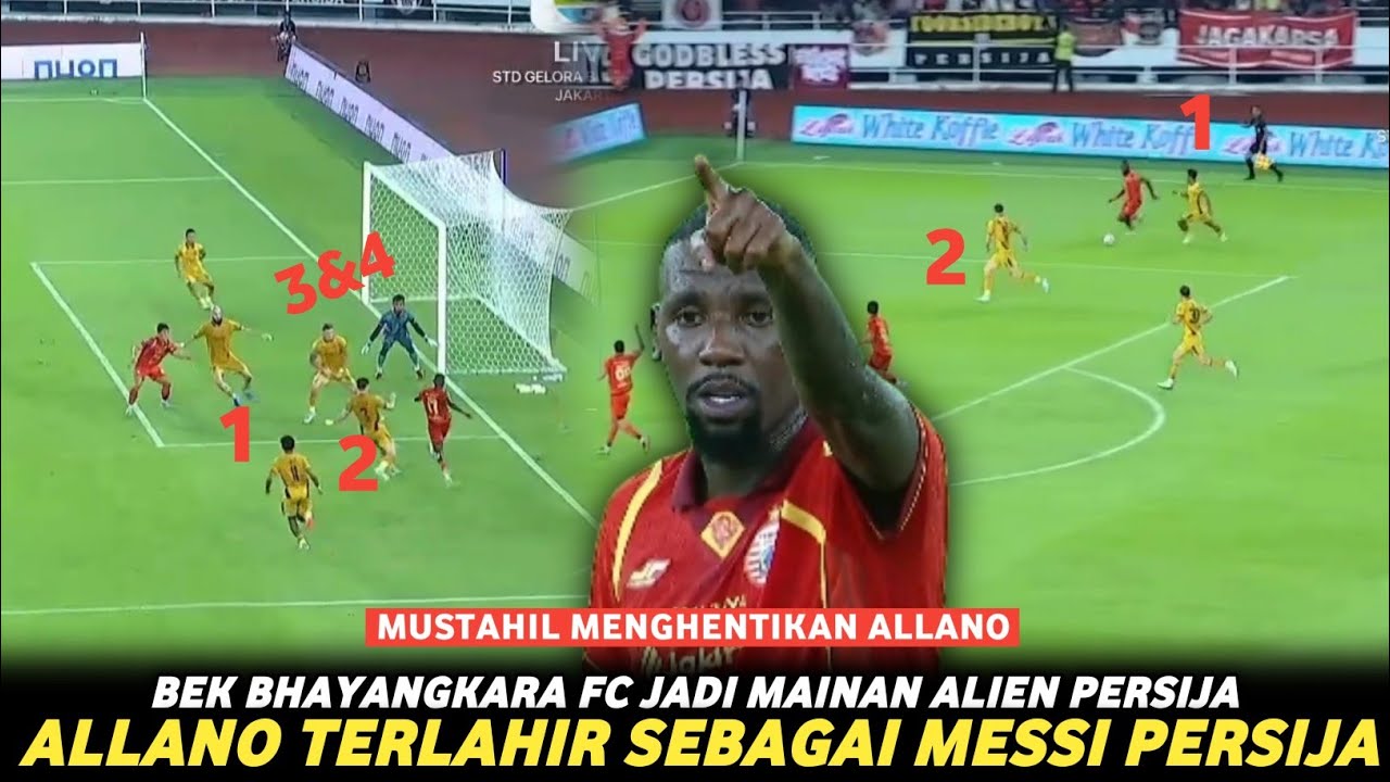 "ALIEN ITU KEMBALI"🔥 Belum Ada Cara Menghentikan Allano Lima😱 MESSI PERSIJA ON FIRE🥶 