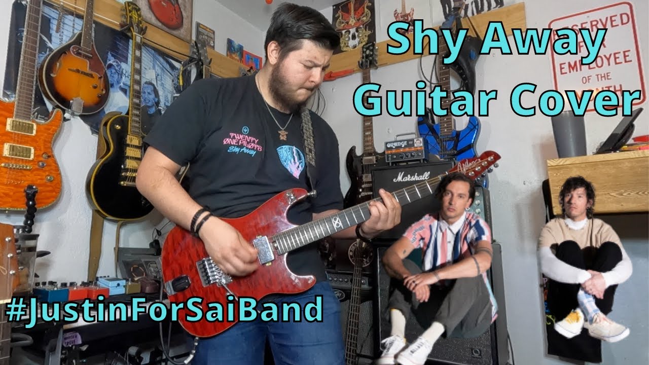 Shy Away -TØP Guitar Cover | #JustinForSaiBand