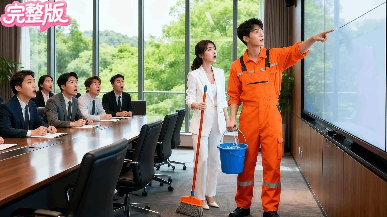 所有專家對破産公司束手無策！但清潔工指着合同説了一句話就讓總裁狂賺十億！原來竟是隱世的絕代黑客！當場帶上億萬身家求嫁！人生從此逆襲！#热门短剧 #霸总 #逆袭 #chinesedrama