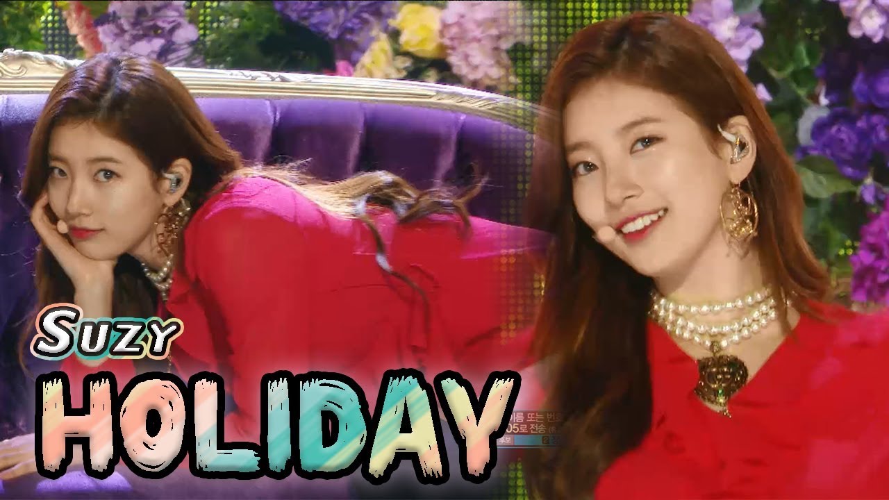 [Comeback Stage] SUZY - HOLIDAY, 수지 - 홀리데이 Show Music core 20180203