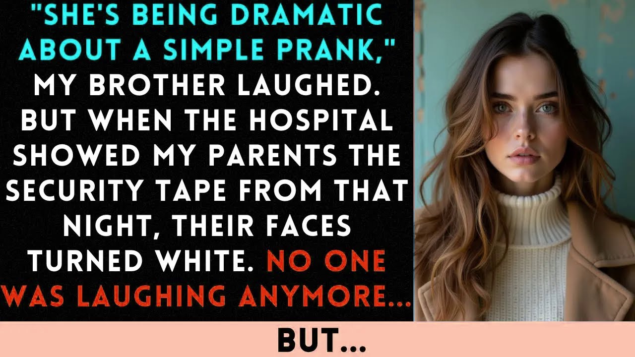 Brother's Harmless Joke During My Surgery Recovery Left Me Paralyzed. The Security Footage Reveal...