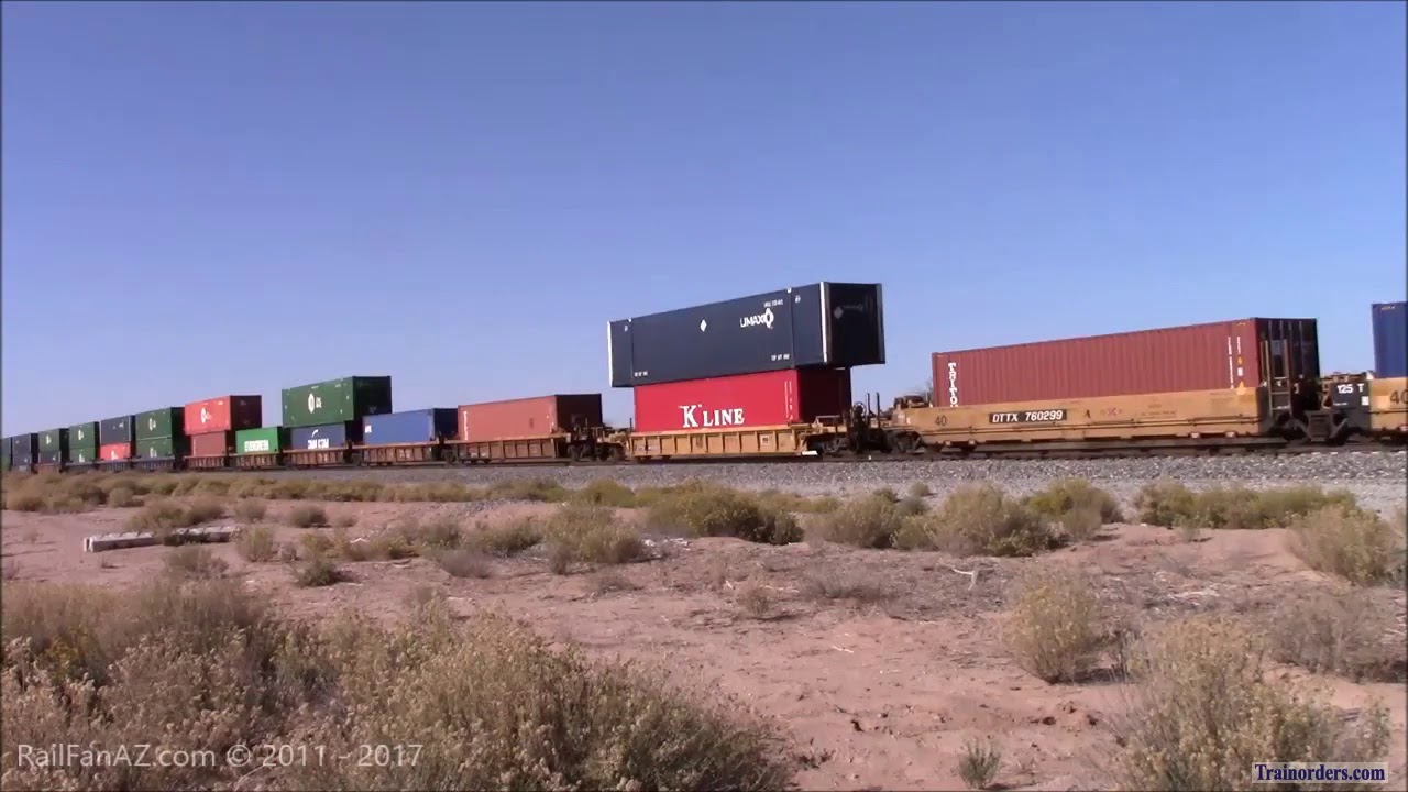 Video 157 - Action on the UP Gila Sub, Sunset Route, 10/28/17 Part 1 of 8.