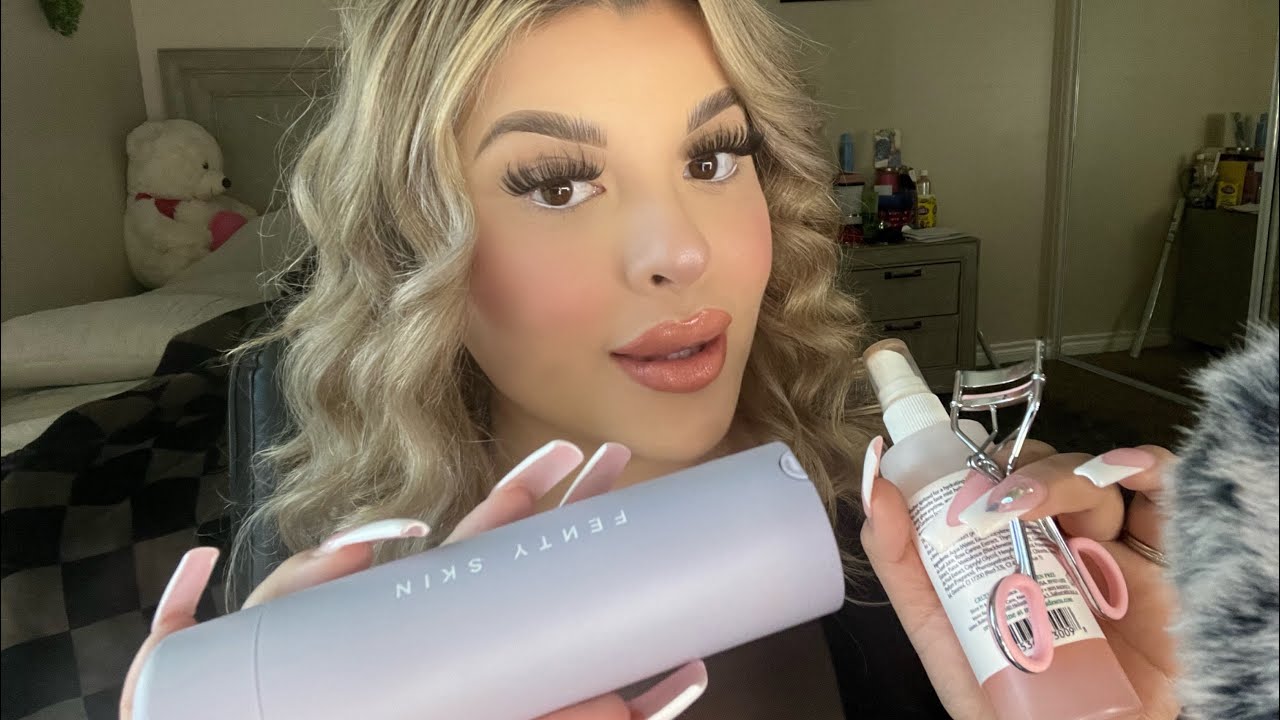 Doing Your Makeup 🤍✨ (Soft Whispering)