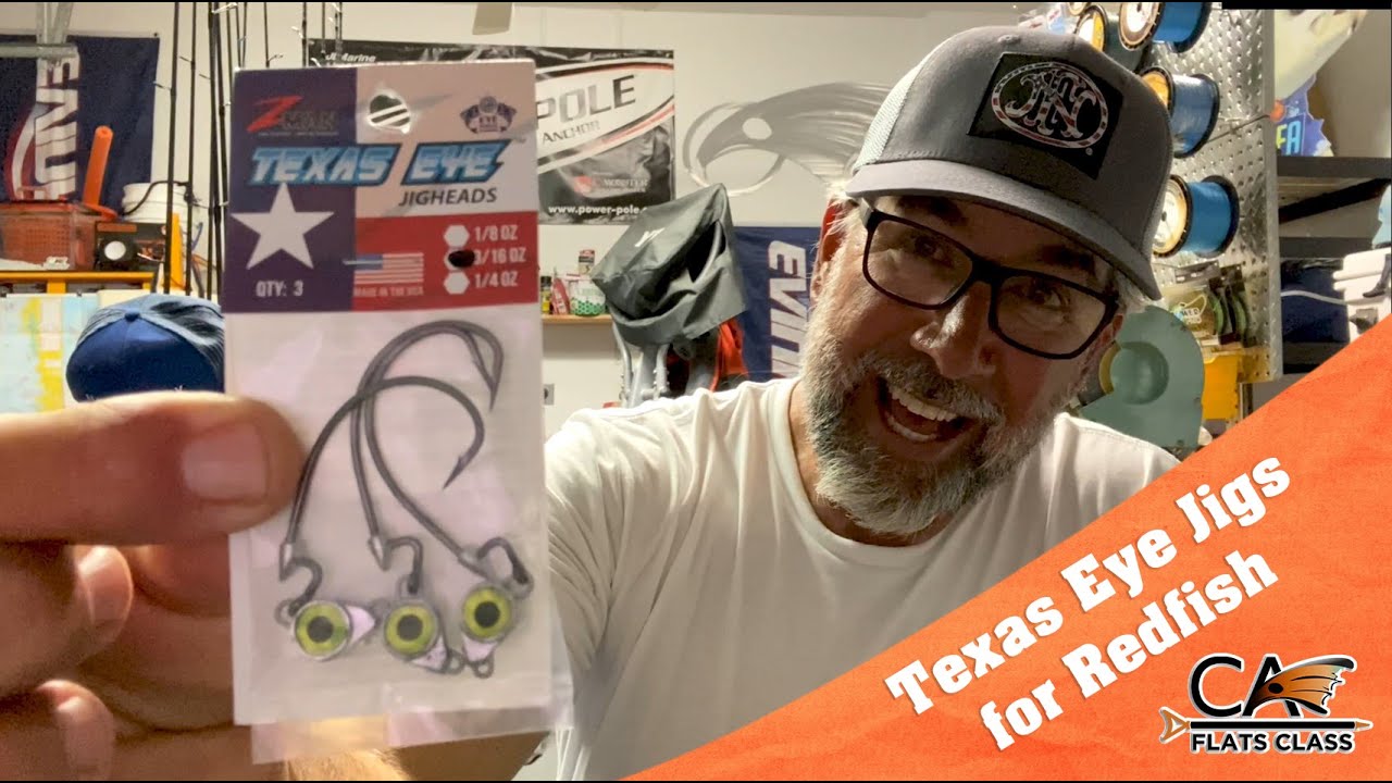 Z-Man Texas Eye Jigs Work For Redfish - Flats Class