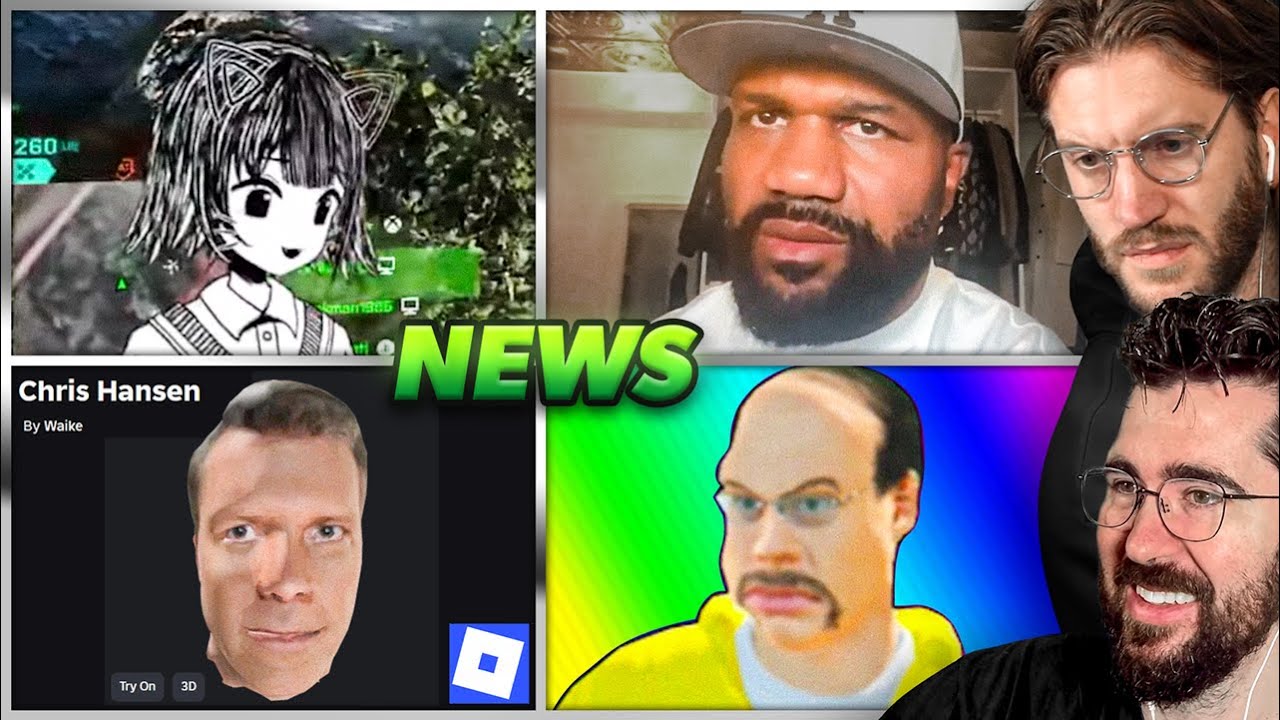 NEW SKATE GAME, ROBLOX CHRIS HANSEN & MORE!