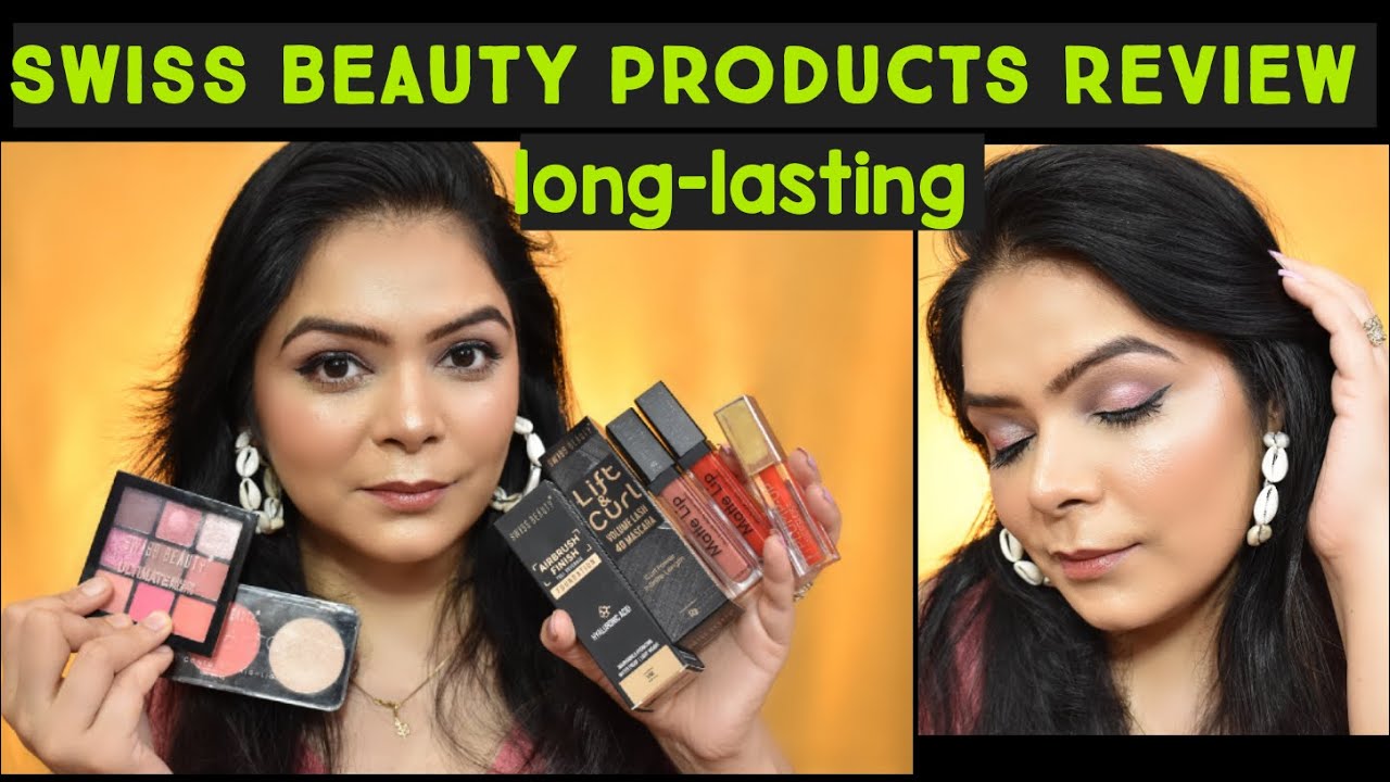 SWISS BEAUTY  AIRBRUSH FINISH FOUNDATION REVIEW & WEAR TEST. #swissbeauty