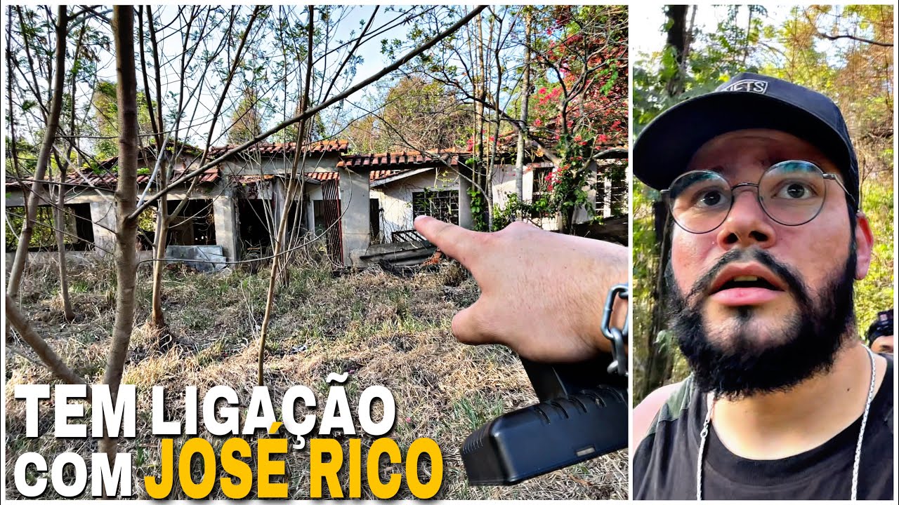 SUPOSTA CASA ABANDONADA DO CANTOR JOSÉ RICO! 😨